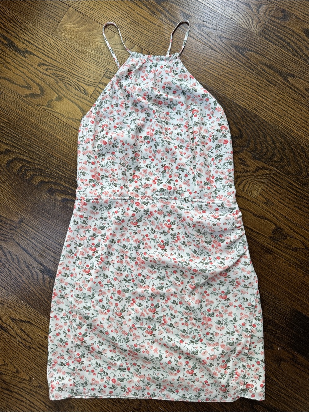 Abercrombie & Fitch White Floral Dress (tall)